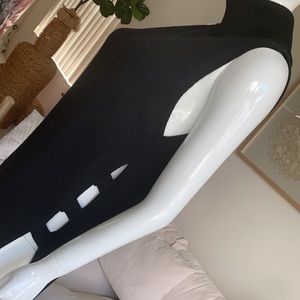 Love Token Sweater / Dress in Black (Medium) NWT